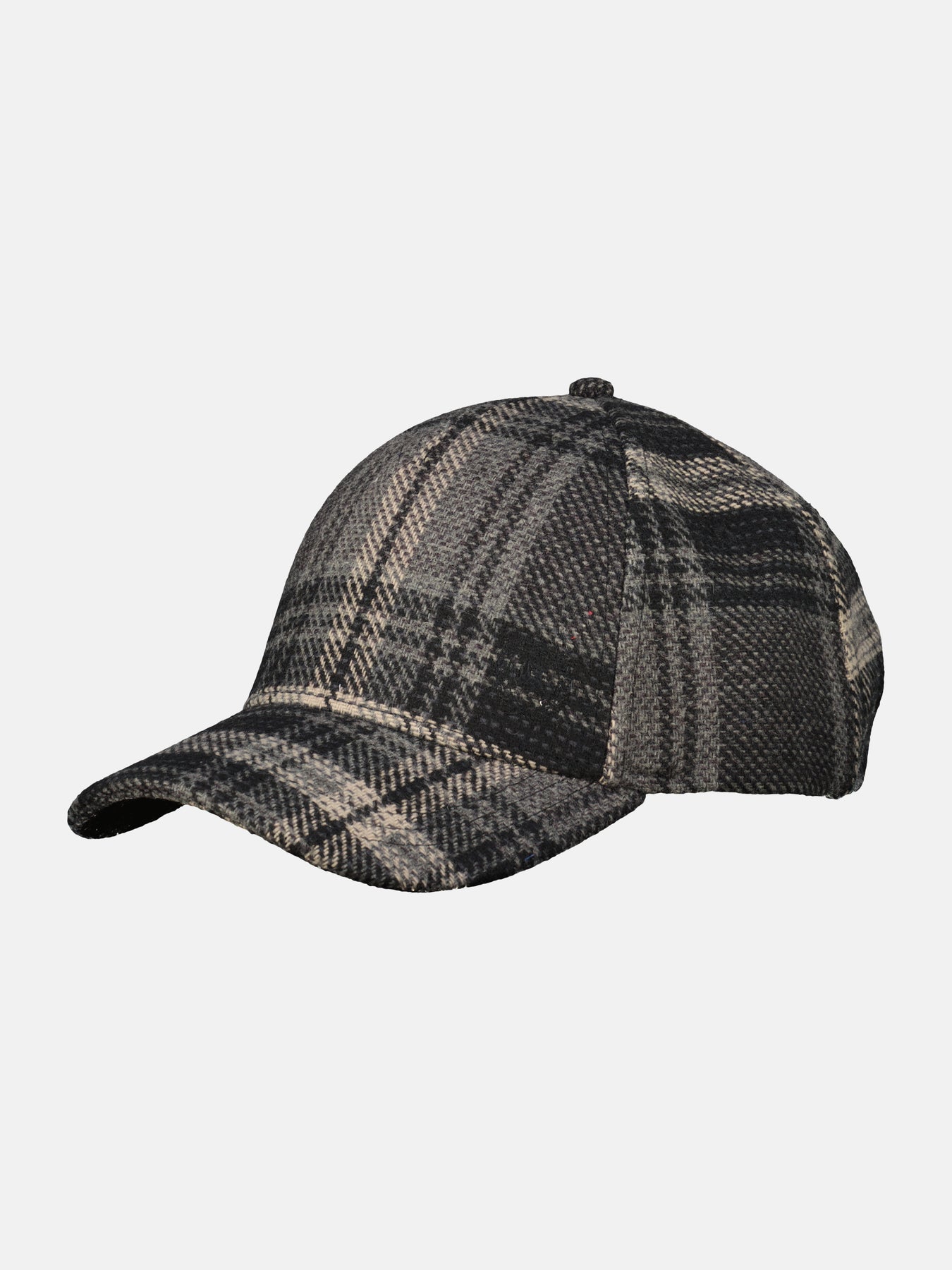 Karierte Basecap für Herren
