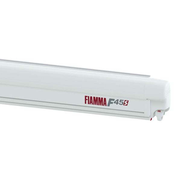 Store Fiamma F45S Blanc 2m60 Royal Grey + adaptateurs VW T5/T6 California