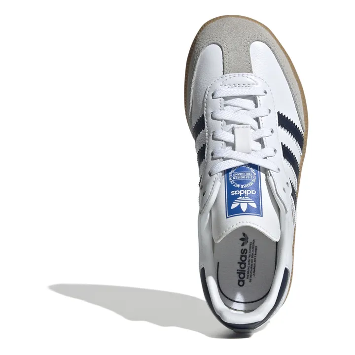 Adidas Baskets Samba Lacets Semelle Gomme | Bleu marine