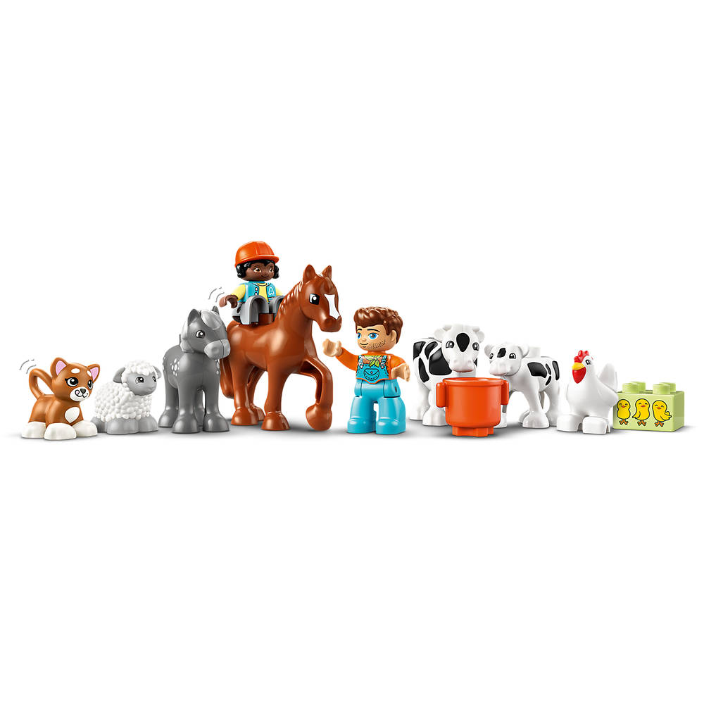 LEGO DUPLO dieren verzorgen op de boerderij 10416