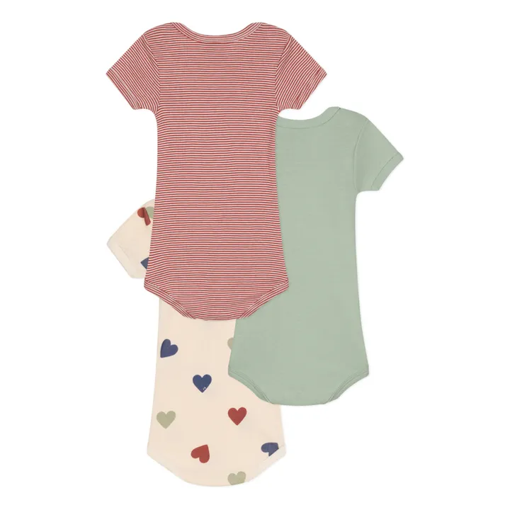 Petit Bateau Lot 3 Bodies Tricoeur | Ecru