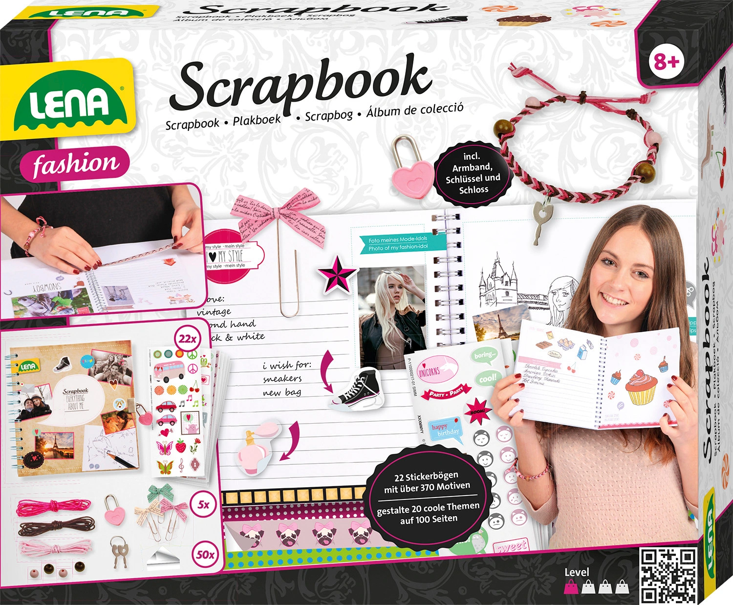 Scrapbook mit 20 Themen groß