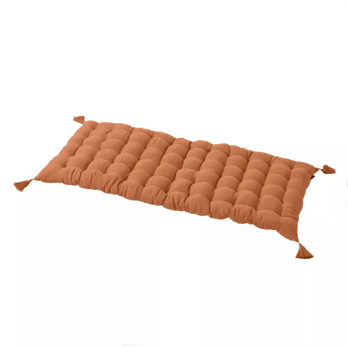Matelas de sol gaze de coton (60 x 120 cm) Gaïa Abricot