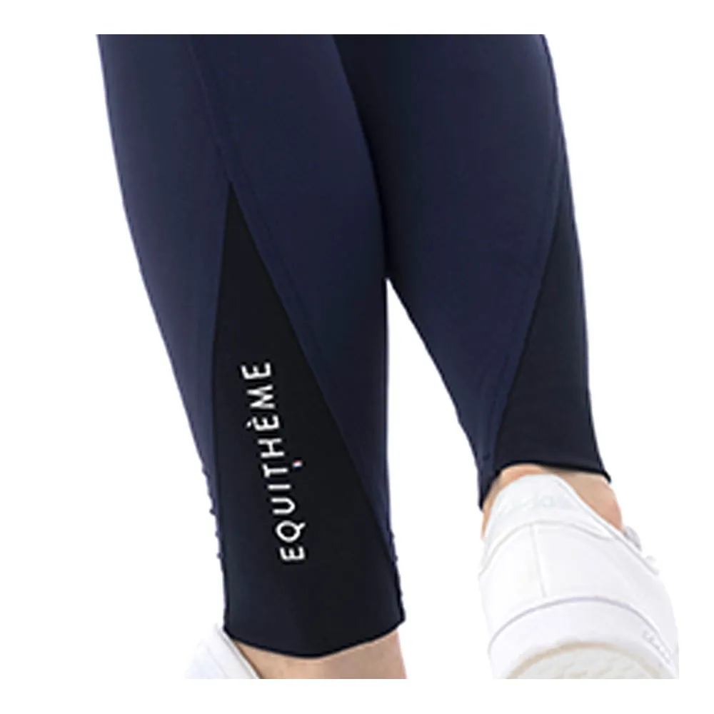 Equitheme LUCY - Pantalon siliconé Femme marine