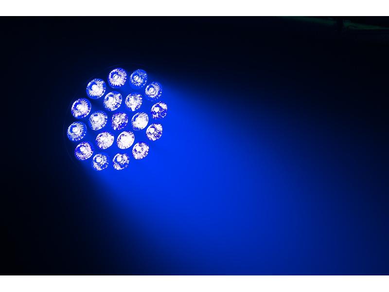 BeamZ Scheinwerfer BT410 Leistungsstarker LED-Par in schlankem ABS-Gehäuse