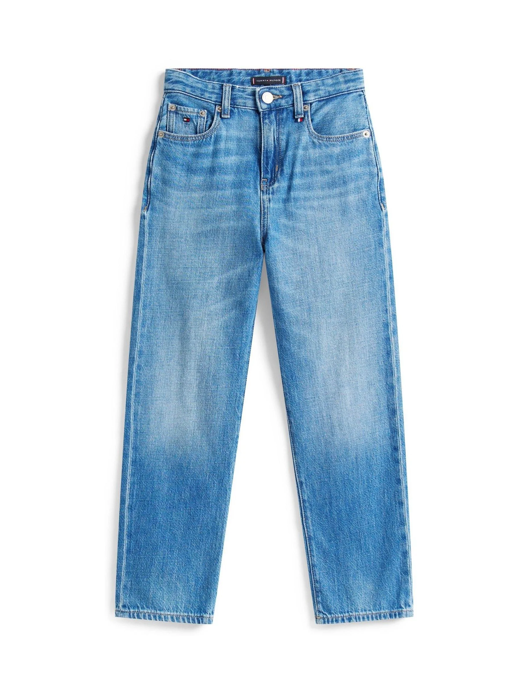Tommy Hilfiger - Skaterjeans met medium wassing