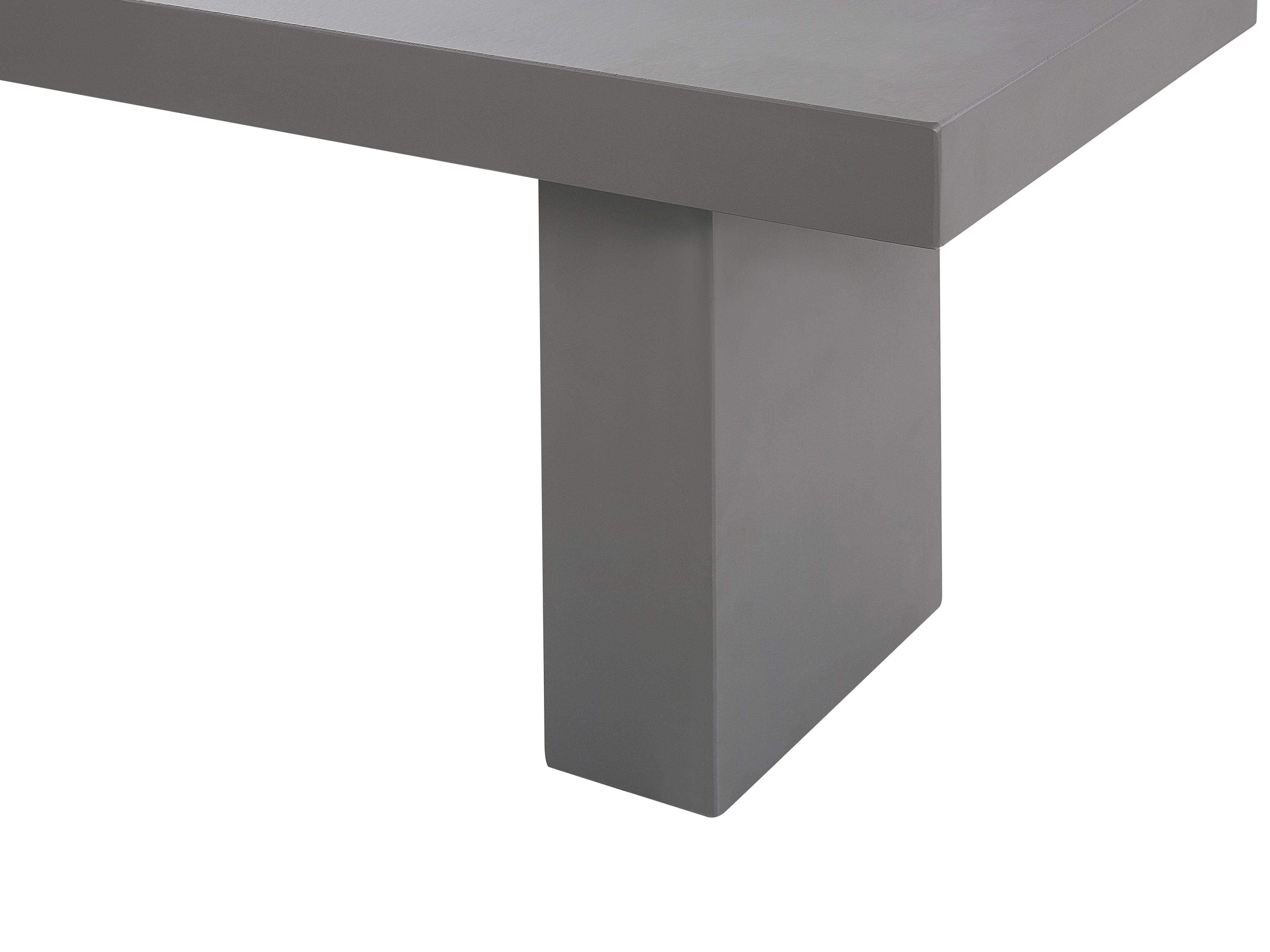 Tuinset met banken en krukken 6-zits TARANTO Beton Grijs