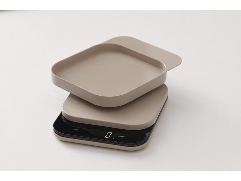 Rosti Küchenwaage Mensura Beige Digitale Küchenwaage