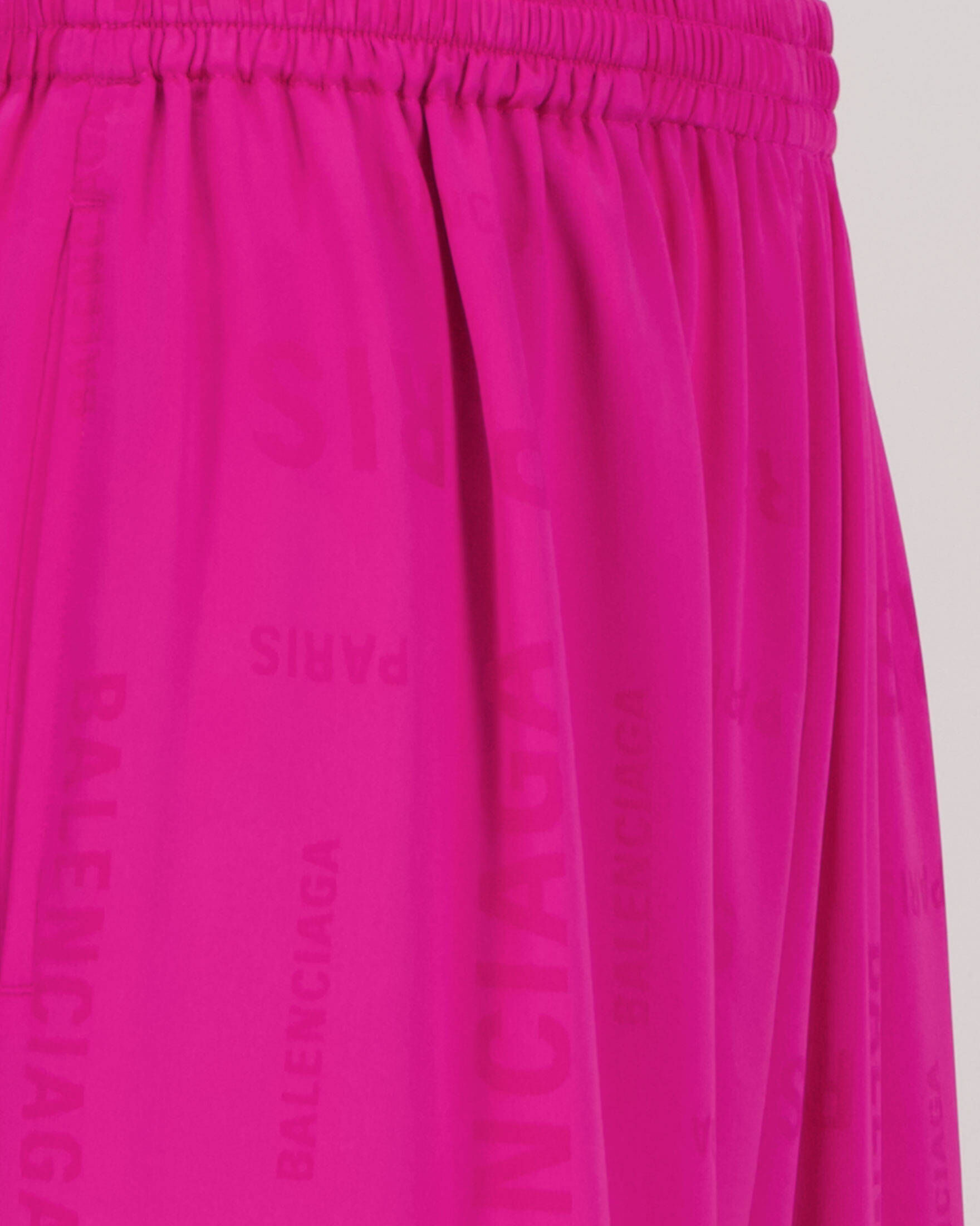 Balenciaga| Damen Seidenhose ALLOVER FLUID