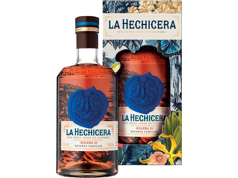 La Hechicera Solera 21 0.7 l Rum-Blend mit 12 und 21 Jahre alten Rumsorten