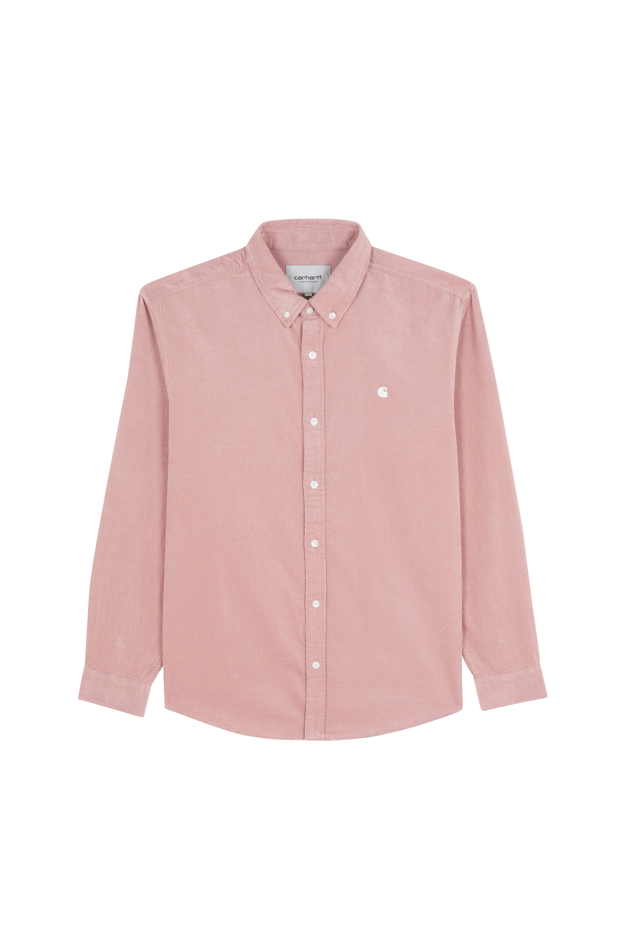 CARHARTT WIP Chemise L/S Madison Fine Cord Shirt Rose