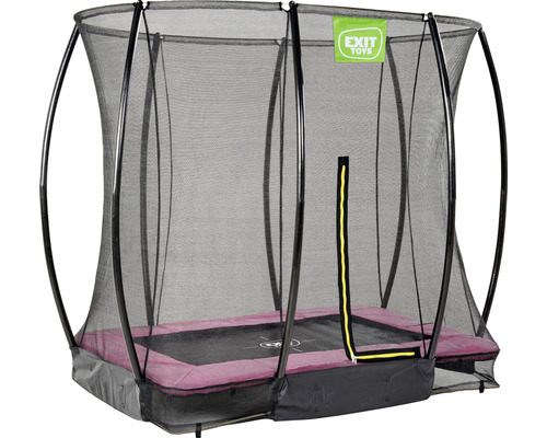 EXIT Silhouette In-Ground Trampoline 214 x 153 cm Roze