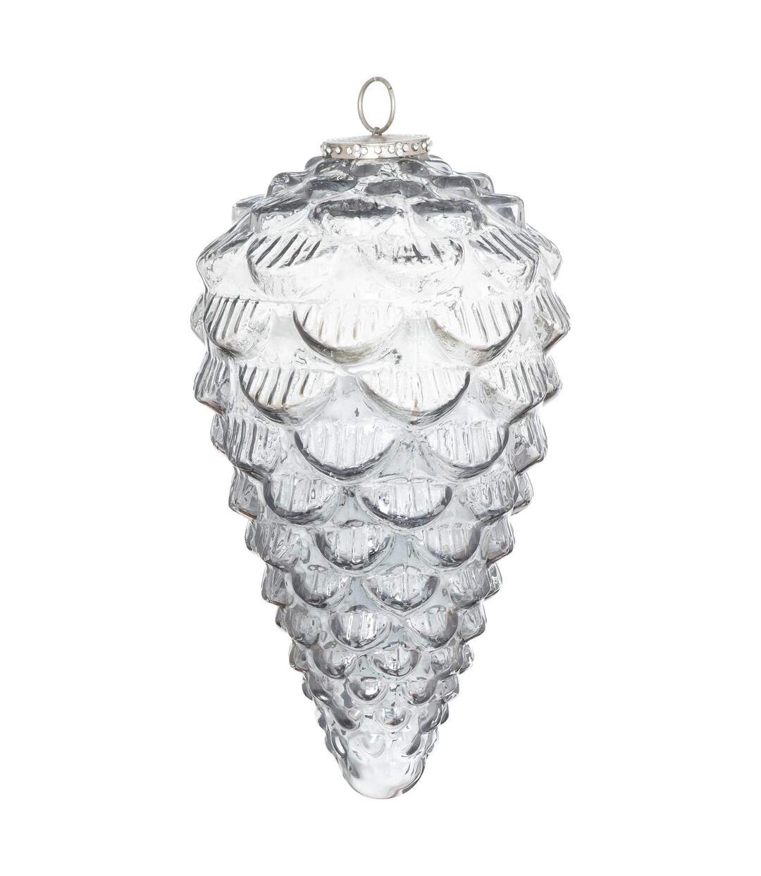 The Noel Collection - Boule de Noël (Gris) (25 cm x 14 cm x 14 cm) - UTHI4331