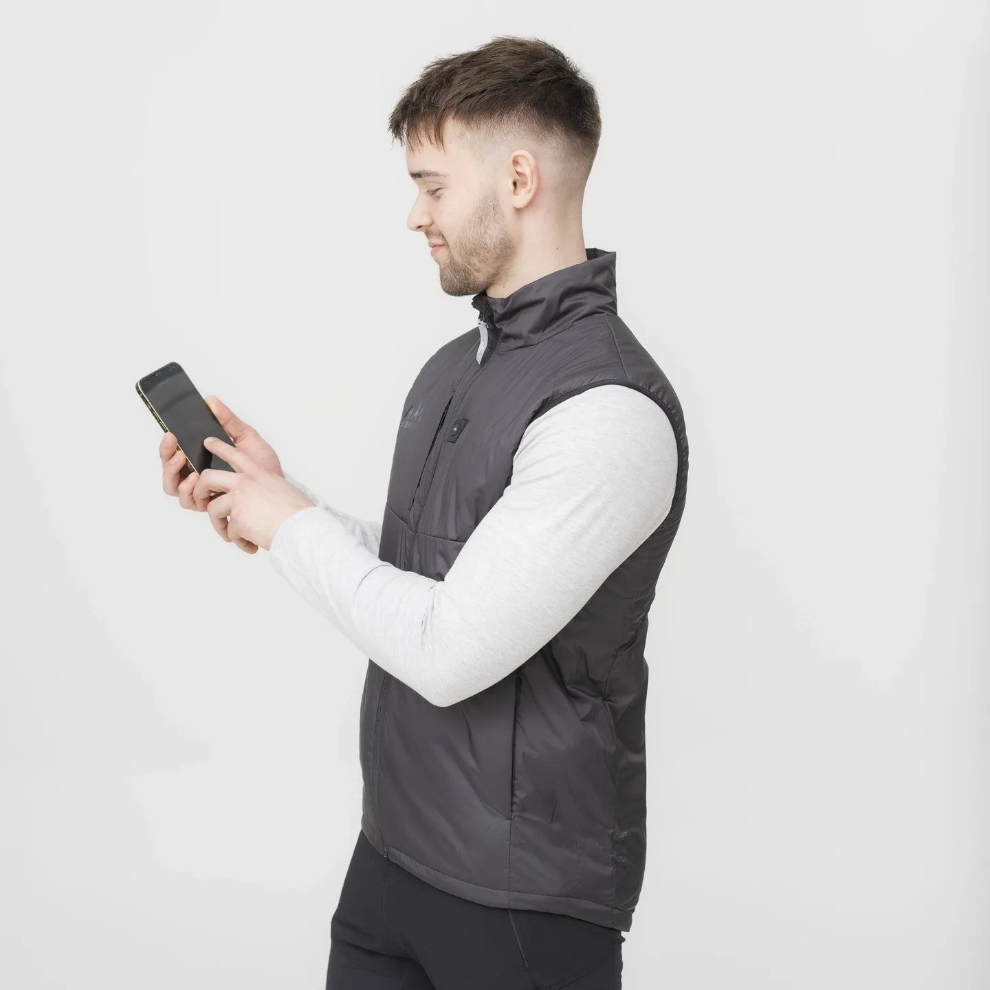 Heat Experience Women's Heated Outdoor Vest Black