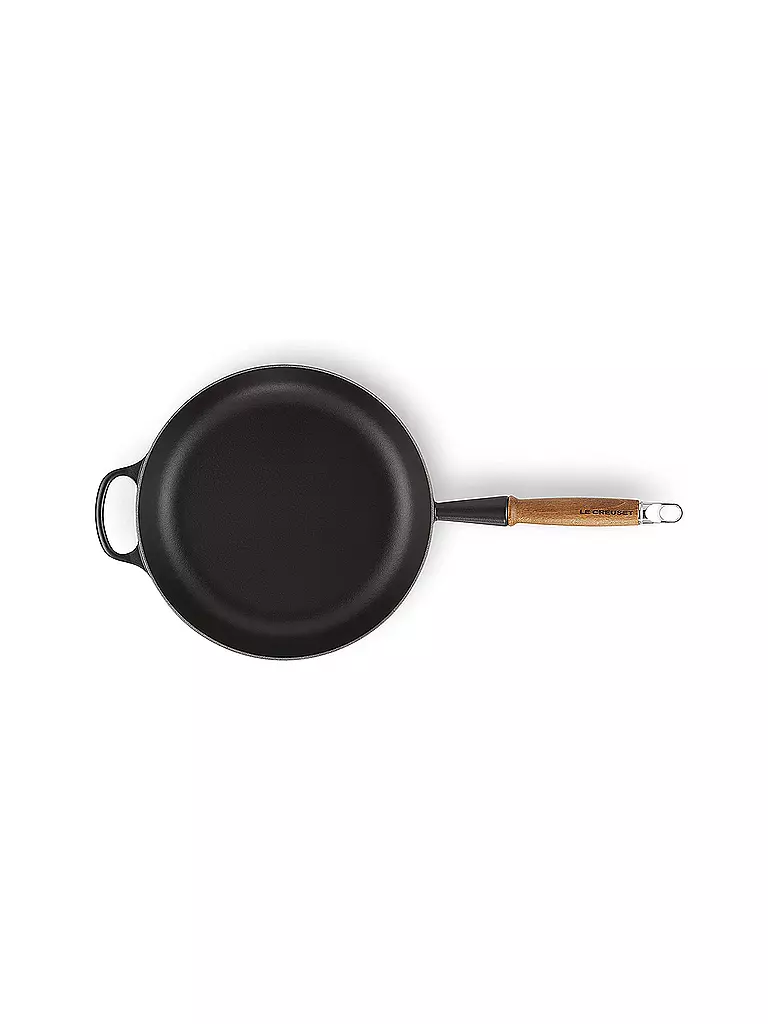 LE CREUSET Sautepfanne Signature 28cm Schwarz schwarz