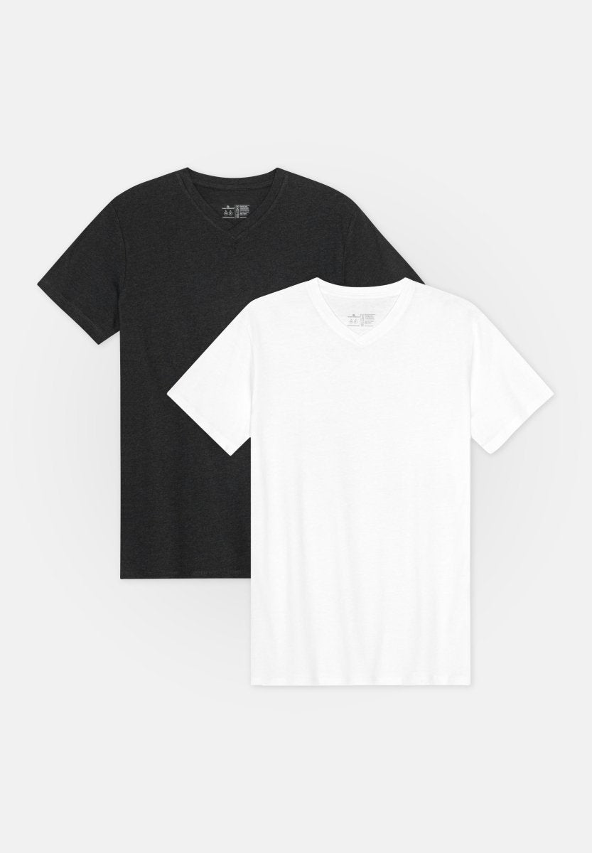 MODAL T-SHIRT MED V-HALS TIL MÆND
