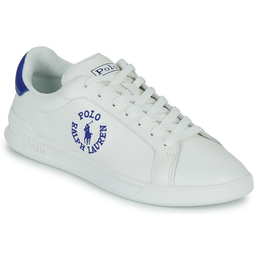 Polo Ralph Lauren - HRT CRT CL-SNEAKERS-LOW TOP LACE Blanco / Azul