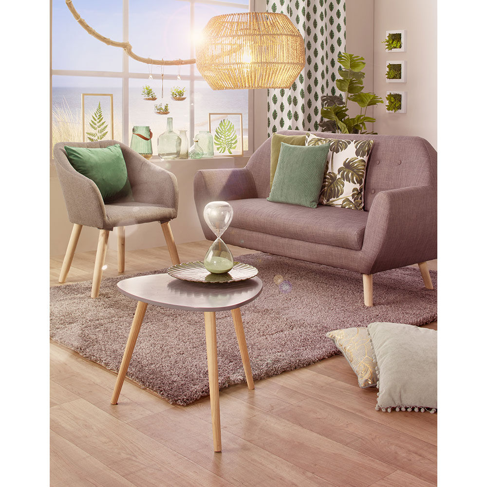 Fauteuil anthracite Joseph