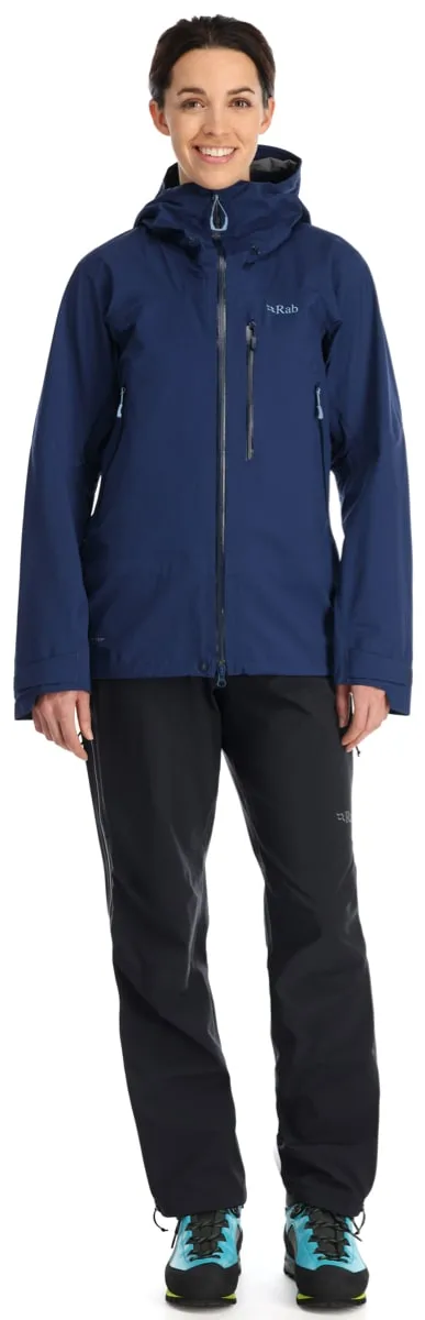 Rab Women's Firewall Waterproof Jacket Deep Ink