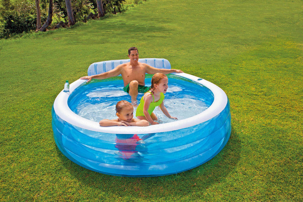 Pech of slechte kwaliteitSwim Center Family Lounge zwembad (224x216 cm)