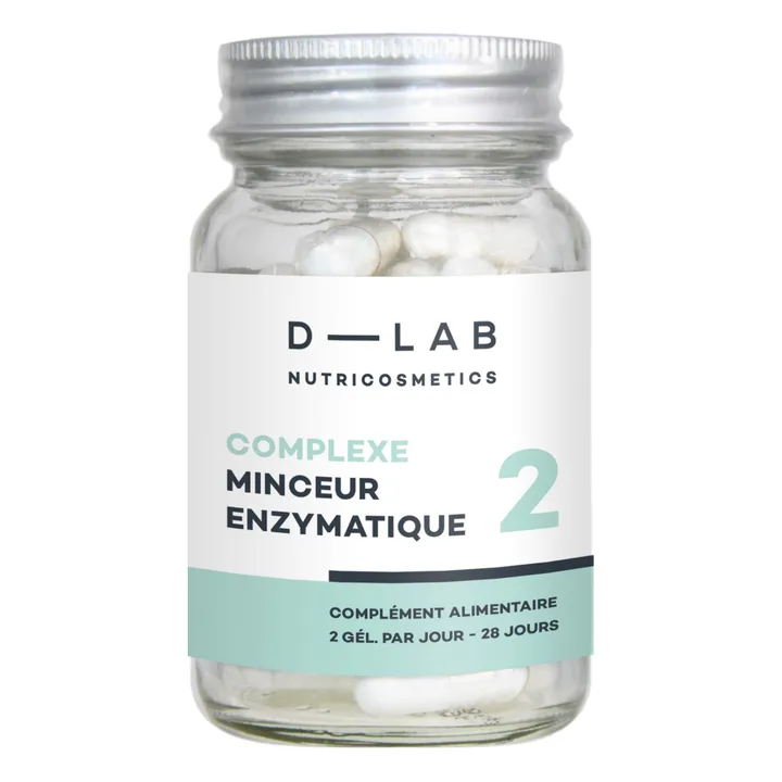 D-LAB NUTRICOSMETICS Complexe Minceur Enzymatique Complément alimentaire - 1 mois