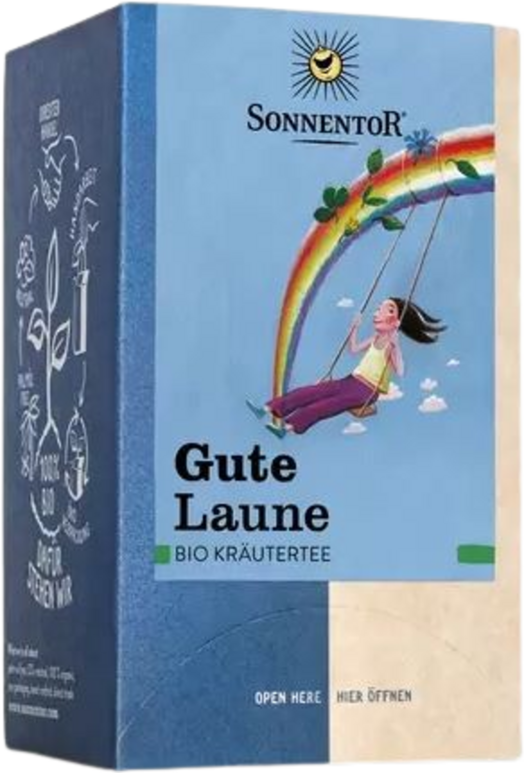 Sonnentor  Gute Laune-Kräutertee Bio, Teebeutel, 18 Stück (27 g)