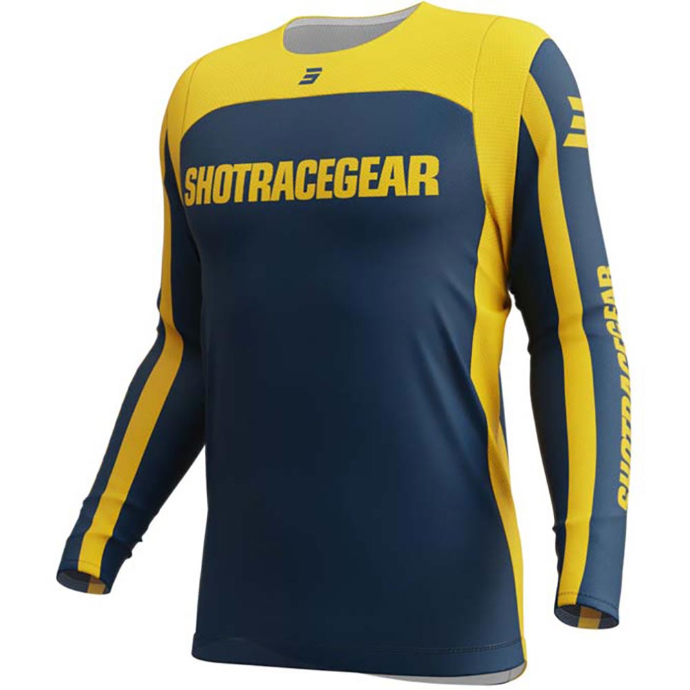 Shot - Maillot Contact Mythic Bleu / Jaune