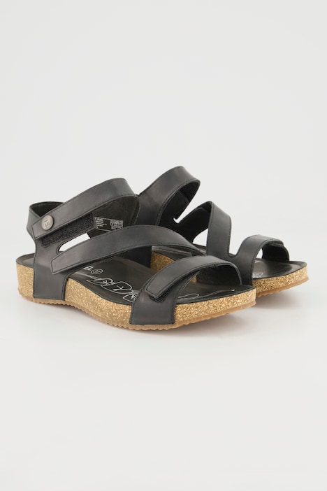Leder-Sandaletten, Josef Seibel, Klettriegel, Weite H
