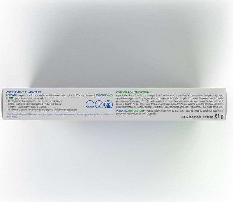 Forcapil - Tegen Haaruitval - Kruidenpreparaat - 30 Tabletten