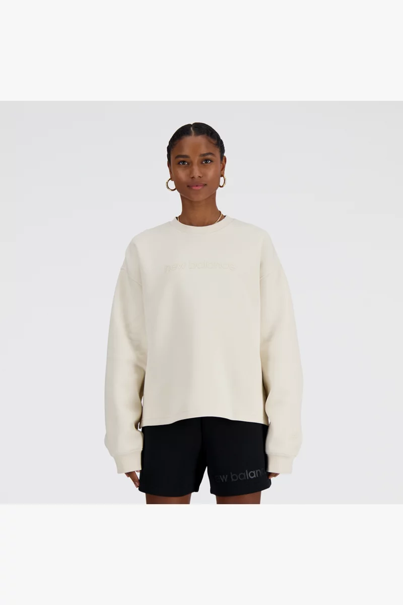 New Balance Hyper Density Triple Knit Crew Damen Pullover