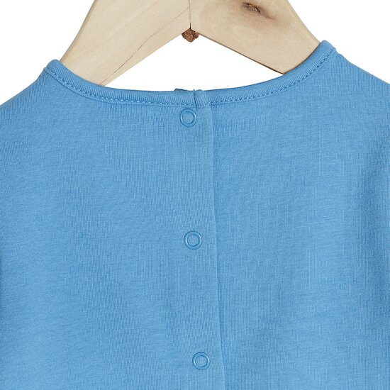 Plage Ensemble Pantalon + Tee-shirt   Bleu        de               P'tit bisou