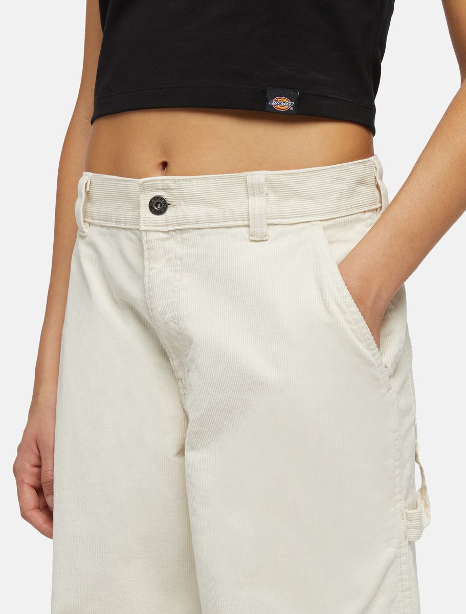 Dickies Corduroy Carpenter Women Whitecap