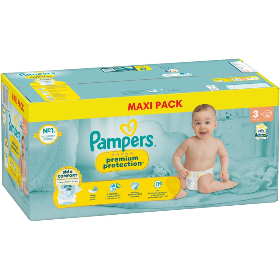 Pampers Premium Protection Grösse 5, 80 Windeln