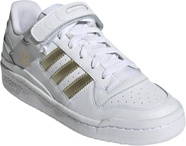 adidas forum low Ftwwht/purple/gum3