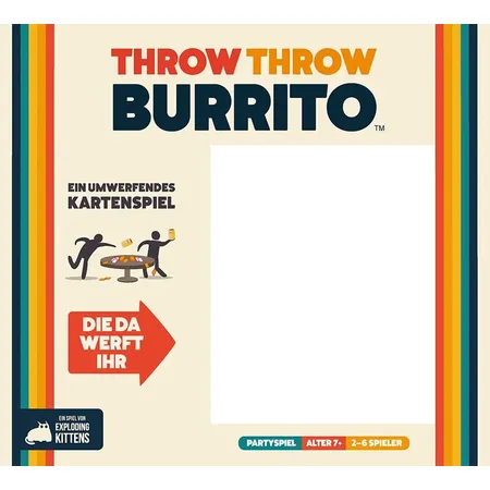 Asmodee Exploding Kittens Throw Throw Burrito