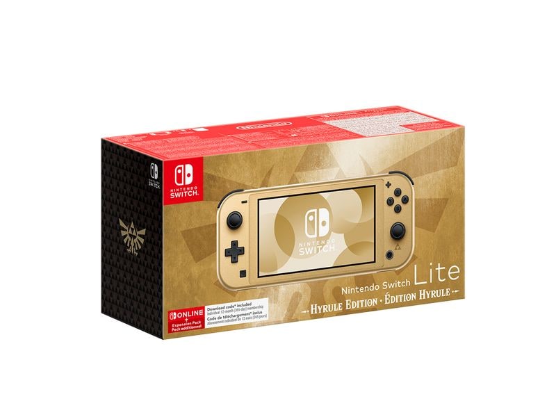 Nintendo Handheld Nintendo Switch Lite Hyrule-Edition Die Spielkonsole für unterwegs