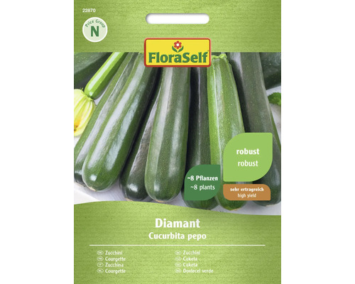 Courgette Diamant FloraSelf F1 Hybride Groentezaden