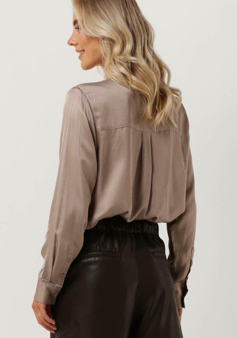 MODSTR\u00D6M bronzen modstr&ouml;m blouse beate shirt