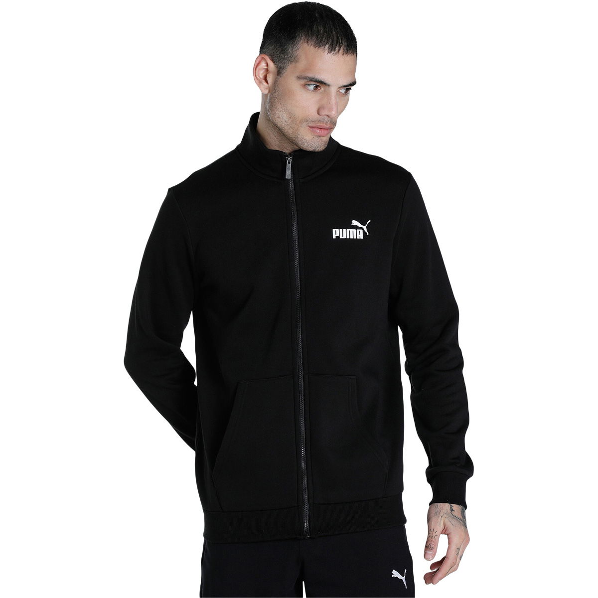 PUMA Essential Full Zip Sweatshirt Herre