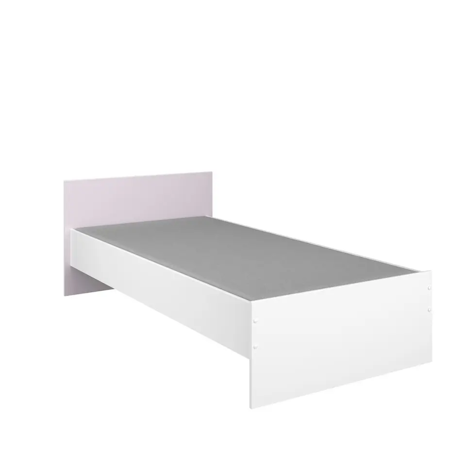 Bed Bobby - wit - 90x200 cm