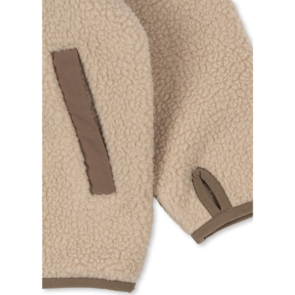 Køb Konges Sløjd Oxford Tan Flynn Fleece Jakke Grs