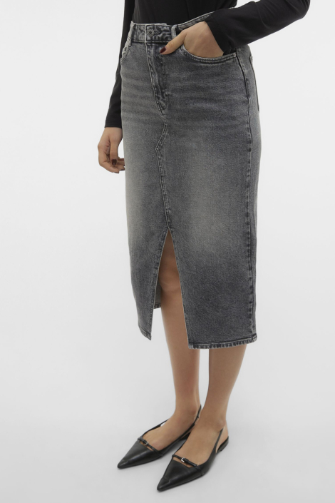 Vero Moda grijze dames rok