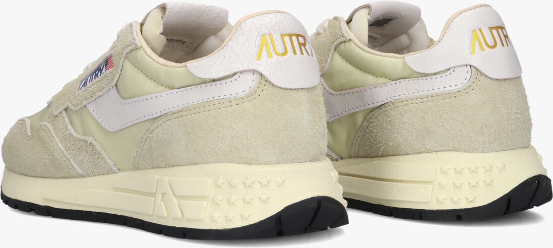 beige autry lage sneakers reelwind low