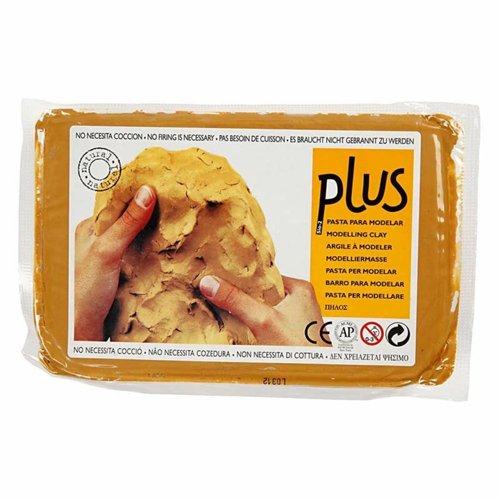 Argile à modeler 1 kg - jaune curry