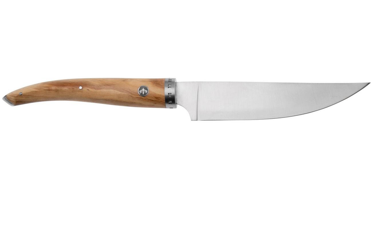 Laguiole en Aubrac Gourmet CGO15NOI walnoothout, koksmes, 15 cm