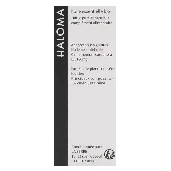Haloma Huile Essentielle Ravintsara Bio 10ml