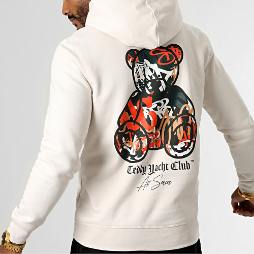 Sweat Capuche Art Series 2 Beige Vintage