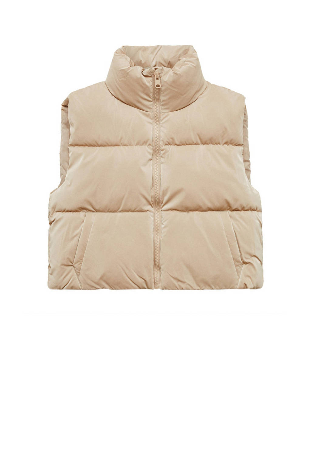 MANGO TEEN bodywarmer lichtbeige