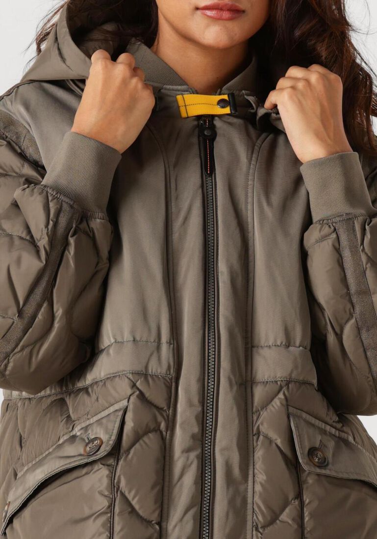 olijf parajumpers gewatteerde jas kagura woman