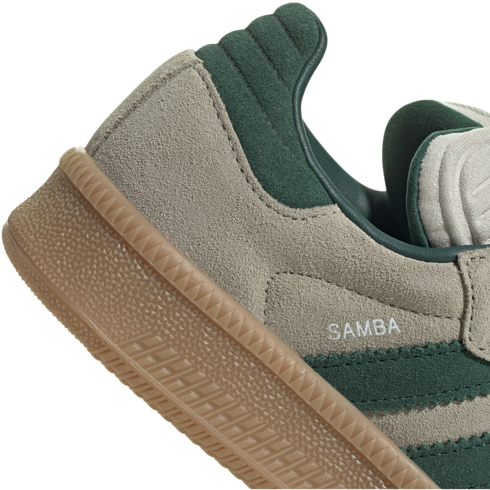 Køb adidas Originals Putty Grey/Collegiate Green/Gum 3 Samba Xlg J Sneakers